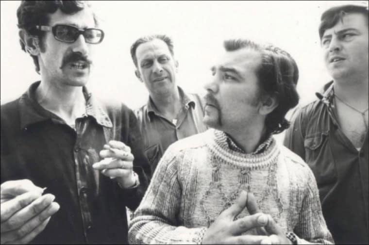 Un autre groupe de travailleurs au chantier naval Stebal