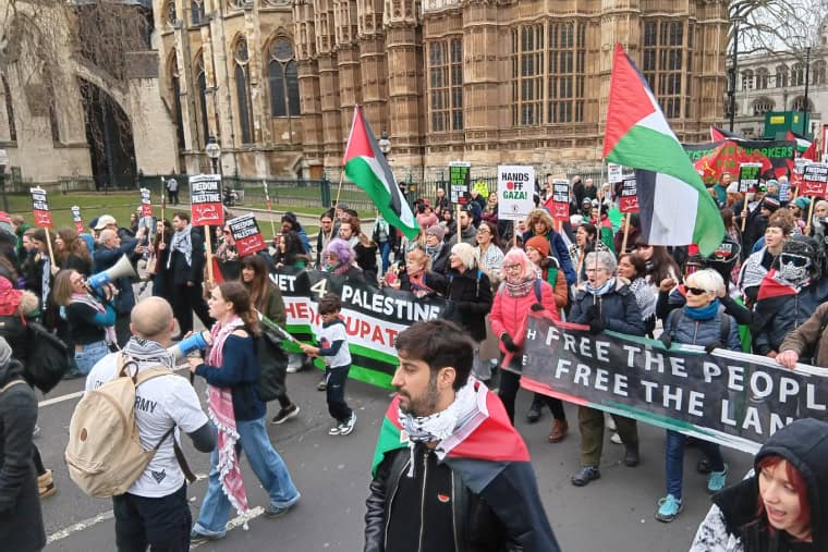 24th national Palestine demonstration