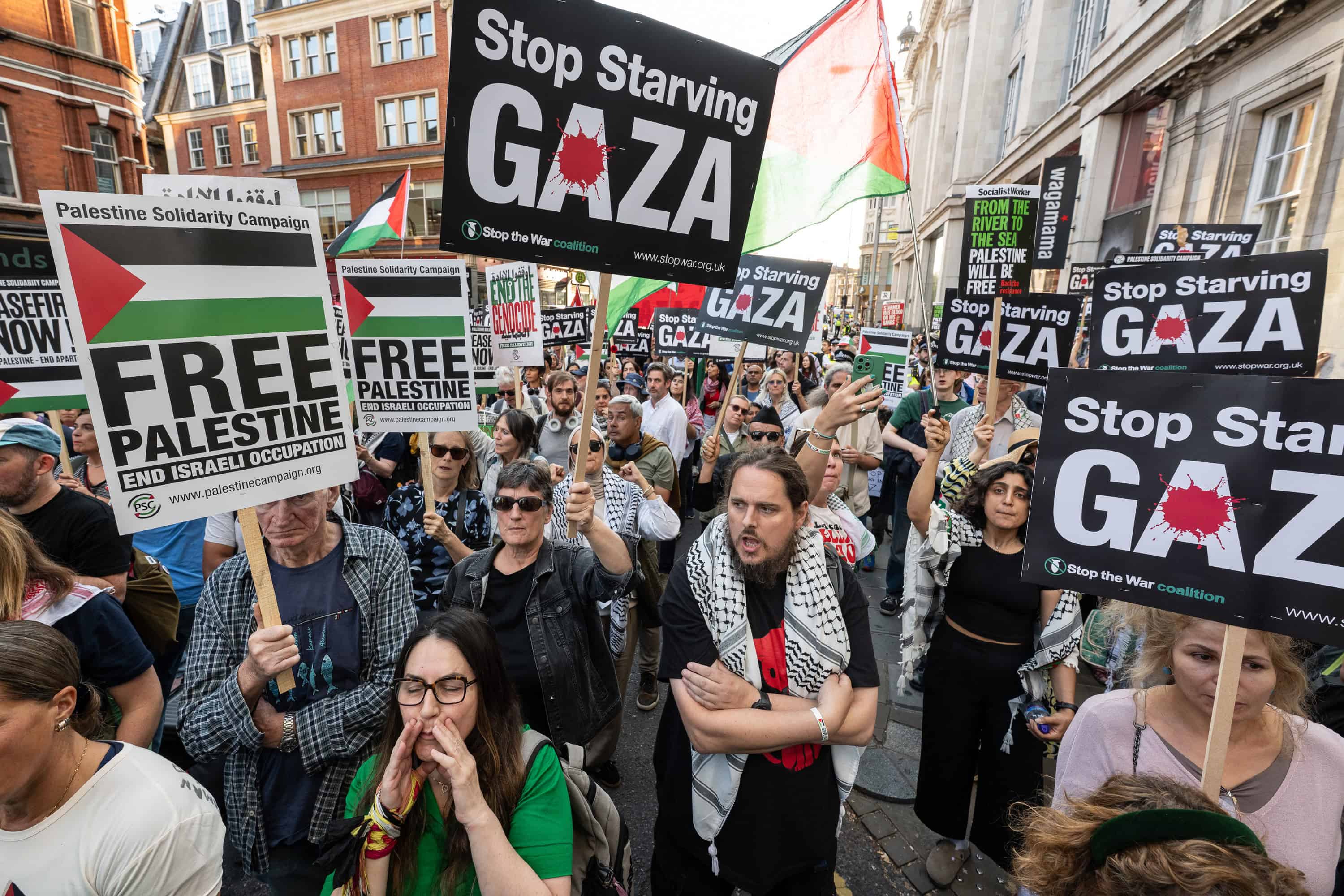 Démonstration de la Palestine