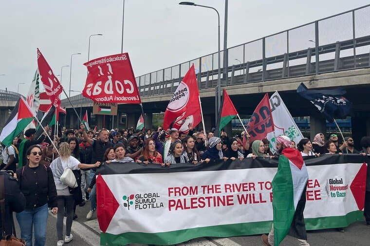 L’État italien brutalise les manifestants palestiniens