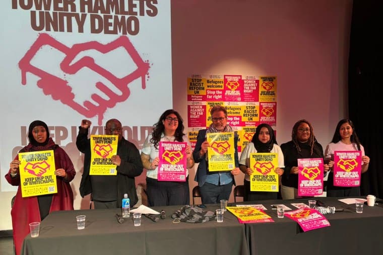 Les antiracistes s'engagent à expulser l'extrême droite de Tower Hamlets