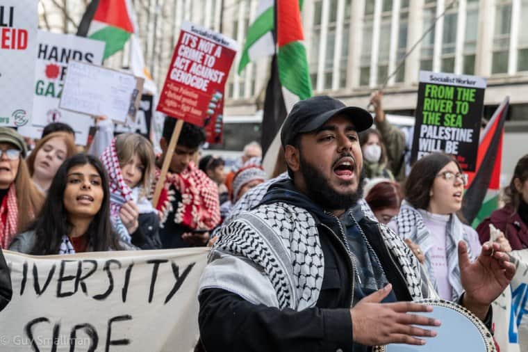 Solidarity with Palestine filled the streets of London