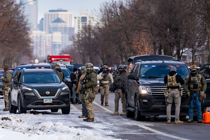 Agents de glace à Minneapolis