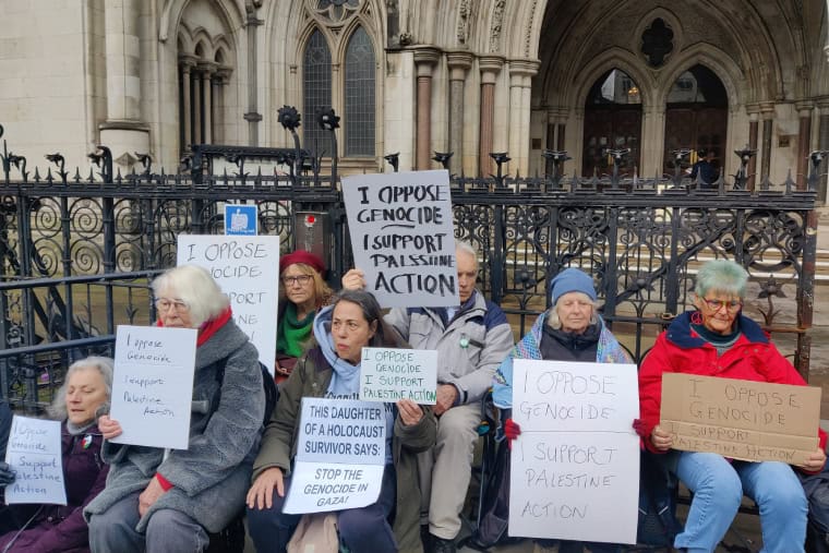 Des militants arrêtés réagissent à l’annulation de l’interdiction de Palestine Action