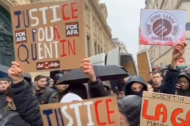 Les fascistes attaquent dans les rues de France