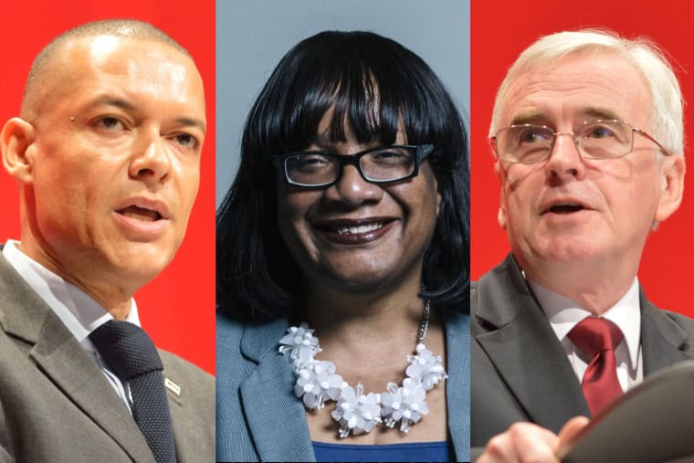 Diane Abbott, John McDonnell et Clive Lewis reviennent à la marche Ensemble