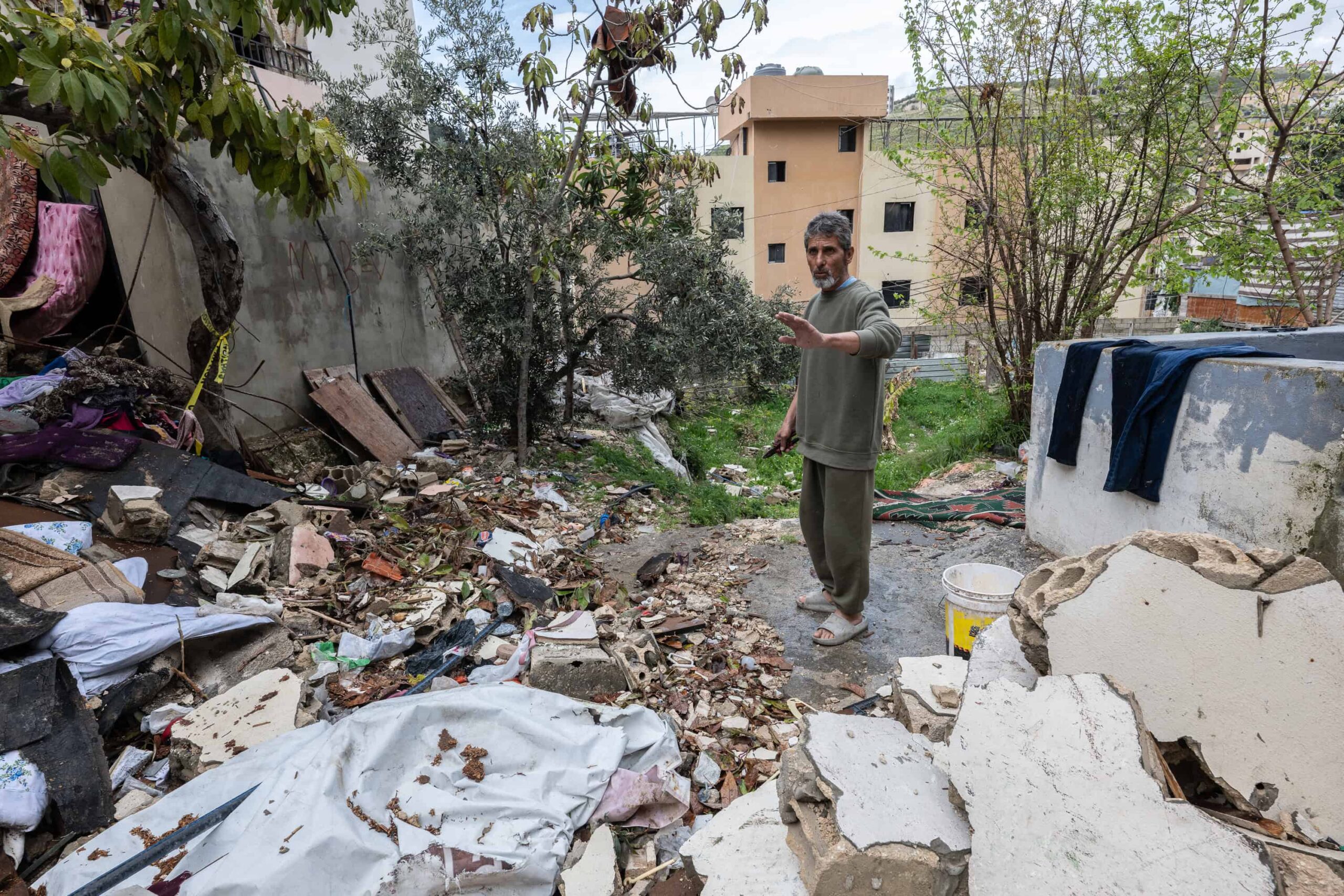 Journal photo 5 du Liban : massacre de Saïda