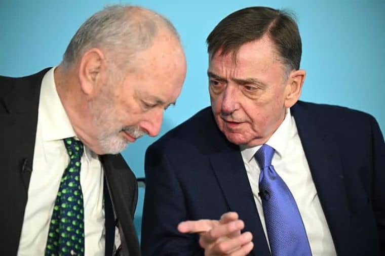 Robin Wales and Clive Furness