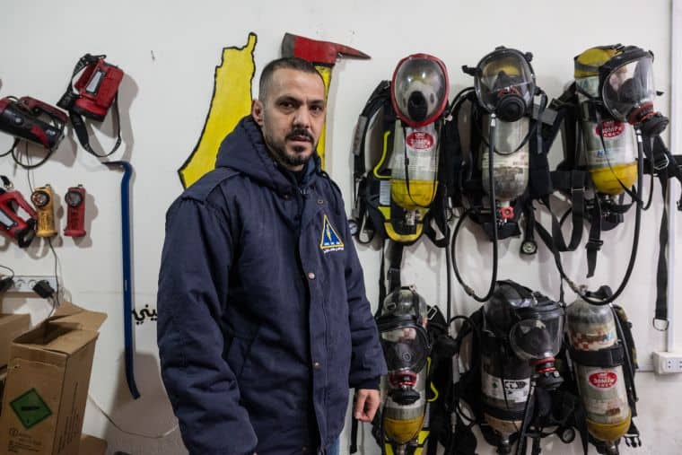 Les secouristes libanais s'expriment sous les bombes