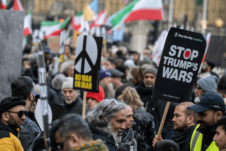 Stop the War and the Campaign for Nuclear Disarmament have called protests (Picture: Guy Smallman)