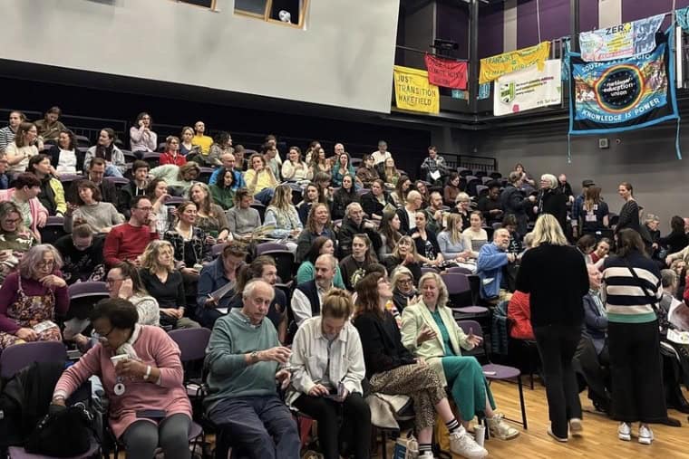 It is part of a year of climate action across the trade union movement (Photo: campaignagainstclimatechange/Instagram)