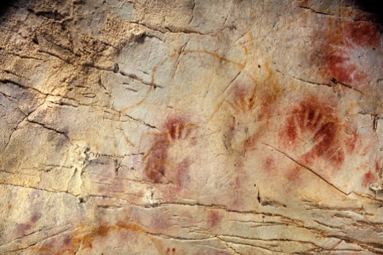 Cave paintings from the Stone Age