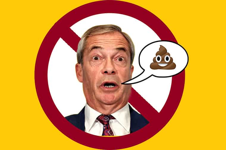 Les fraudes de Farage 1 « La Grande-Bretagne est pleine »