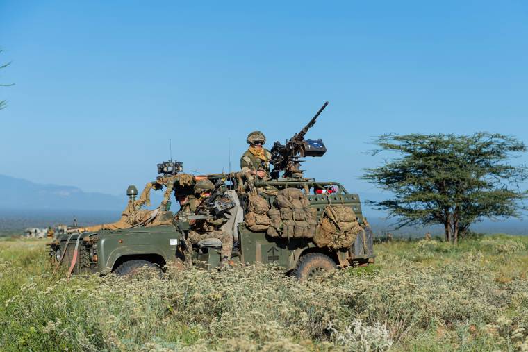Unité de formation de l'armée britannique au Kenya