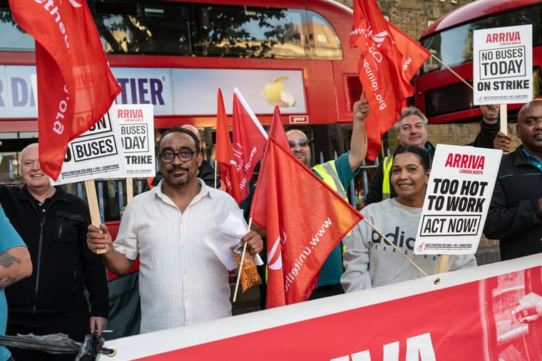 Arriva offered them a deal last week, but Stamford Hill drivers rejected it overwhelmingly (Photo: Guy Smallman)