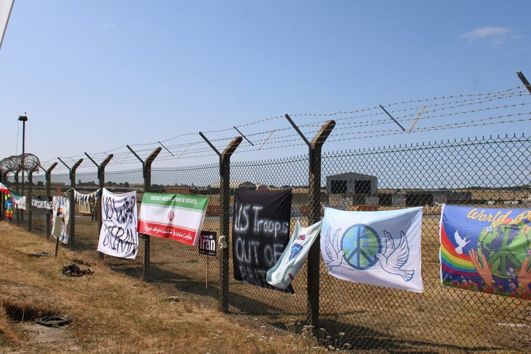 RAF Fairford is used to by US fighter jets used to bomb Iran