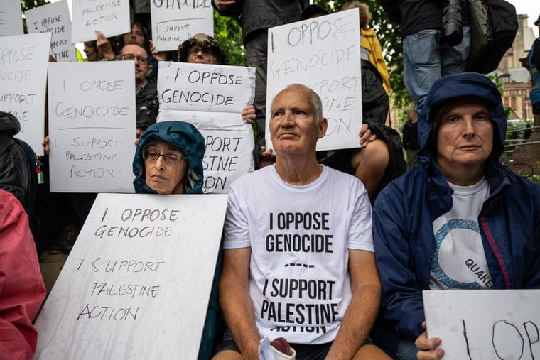 The direct action group was proscribed as a terrorists organisation under Starmer’s Labour (Photo: Guy Smallman)