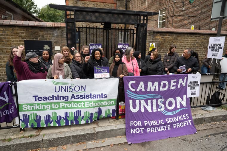 C'est un nouveau mandat et de nouvelles grèves pour les assistants pédagogiques de Londres