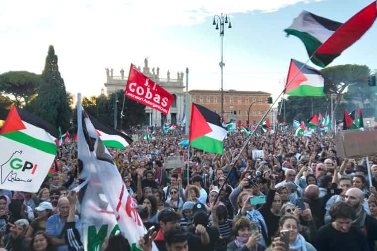 Les grèves et les blocus en Palestine ont stoppé l’Italie en 2025