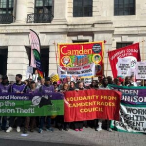 Le rassemblement de grève de Camden réunit quatre combats à Londres