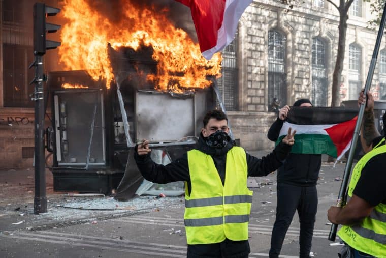 Dans les rues de Paris samedi