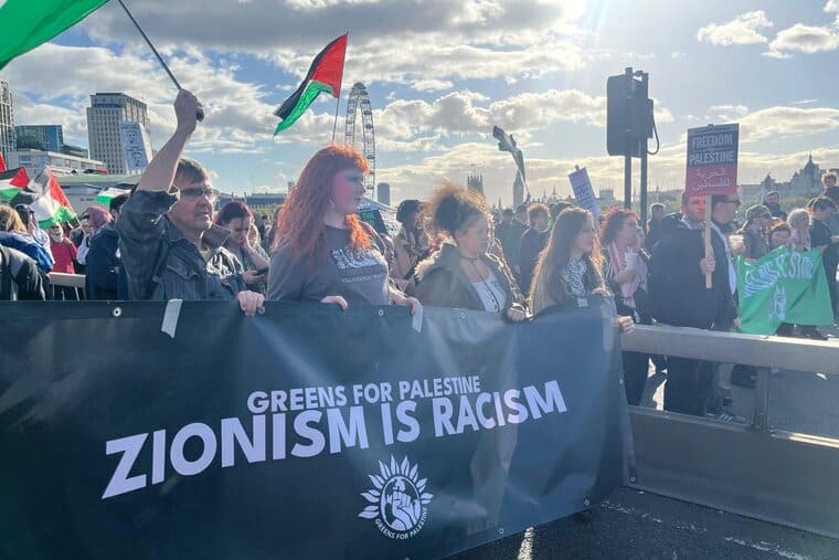 The Green Party motion on Zionism reflects a militant politics at the base of the movement (Photo: Greens4P/X)