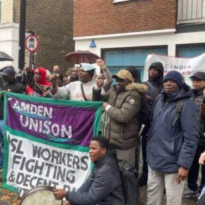 « Nous ne céderons pas », déclarent les grévistes des agents de la circulation de Camden