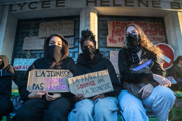 Rencontrez le blocus des élèves : « Nous sommes jeunes, déterminés et révolutionnaires »
